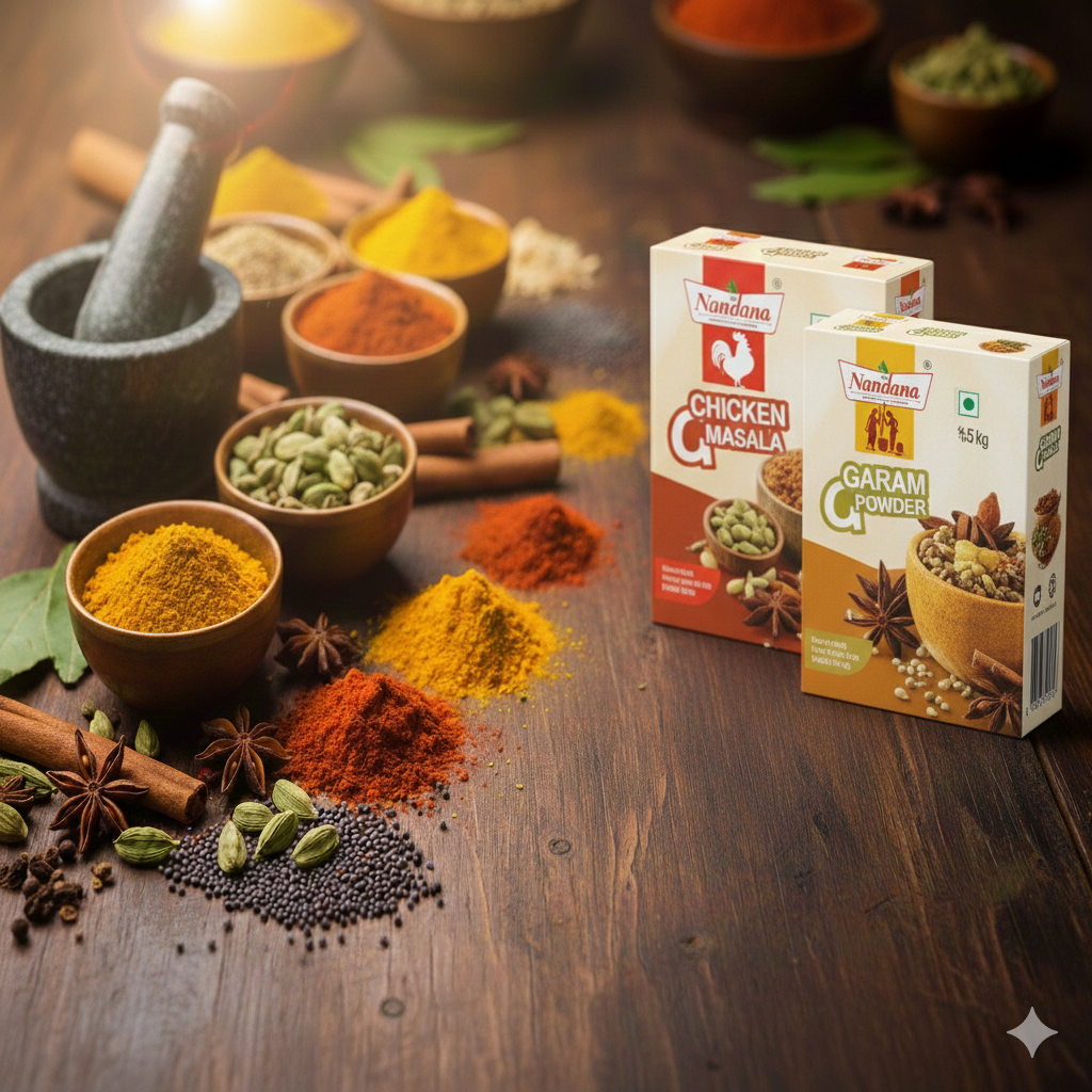 Nandana foods Masala products